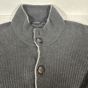 Nautica Men's Button-Down Cardigan Sweater 2 XLT RN67835‎